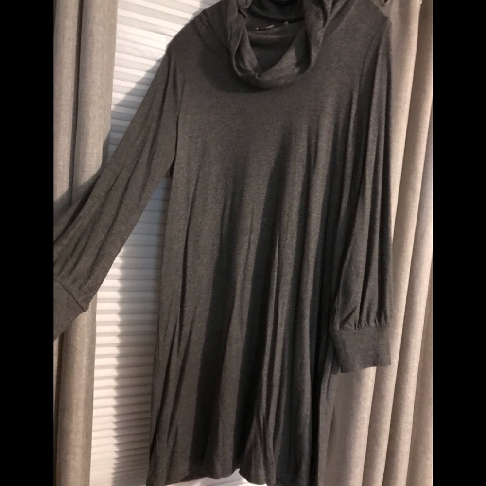 LOFT XLT Draped Neck Dress